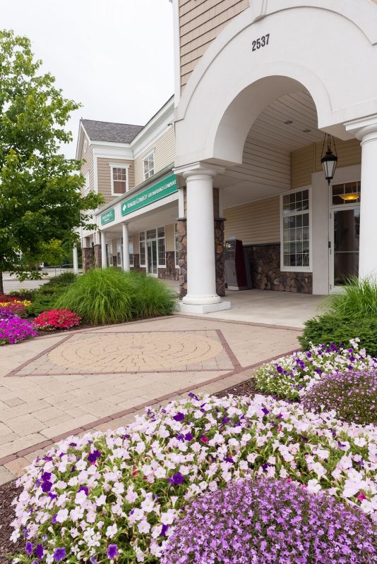 Seasonal flowers in front of physical stores or grocery stores attract customers based on survey respondents. Many retailers are not aware that having good landscape in front or around the premises can help walkin traffic because it improves the in store experience based on consumer habits.